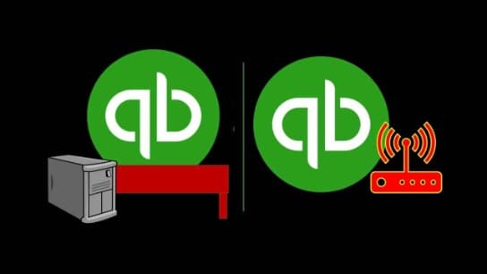 QBO vs QB Desktop 2022 #1 Navigation, Forms, & Reports P3