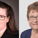Emily Cummins and Judy Woods