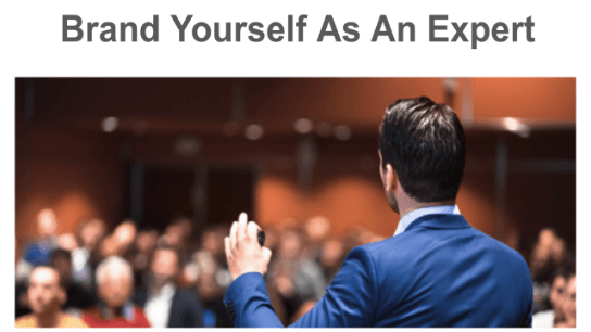 Brand Yourself as an Expert