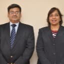 Arif Ahmed and Veena Hingarh