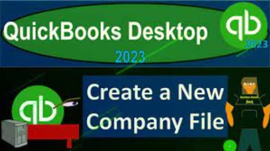 QuickBooks Online 2023 #2 Create New Company File Pt.5/7